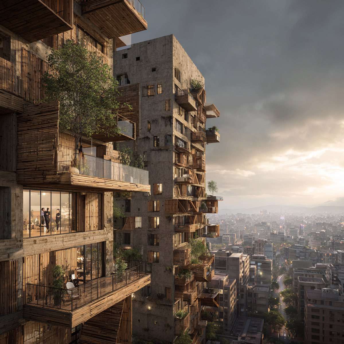 #madera #sostenibilidad #regeneracion #timber #laminated #fsc #concreto #circularidad