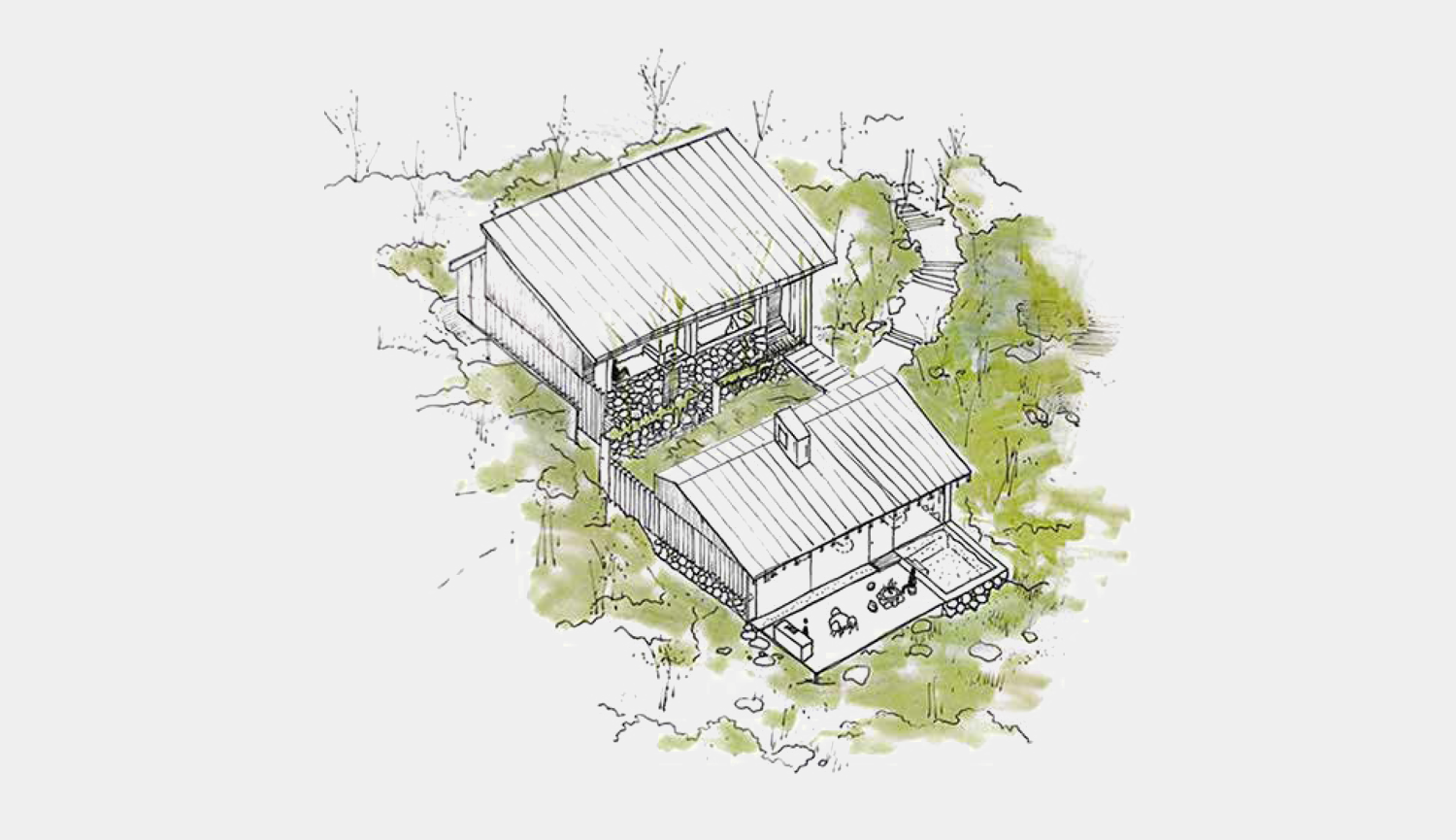 #cabañas #sostenibilidad #regeneracion #naturaleza #verde #modular #bajahuellacarbono #parajenatural