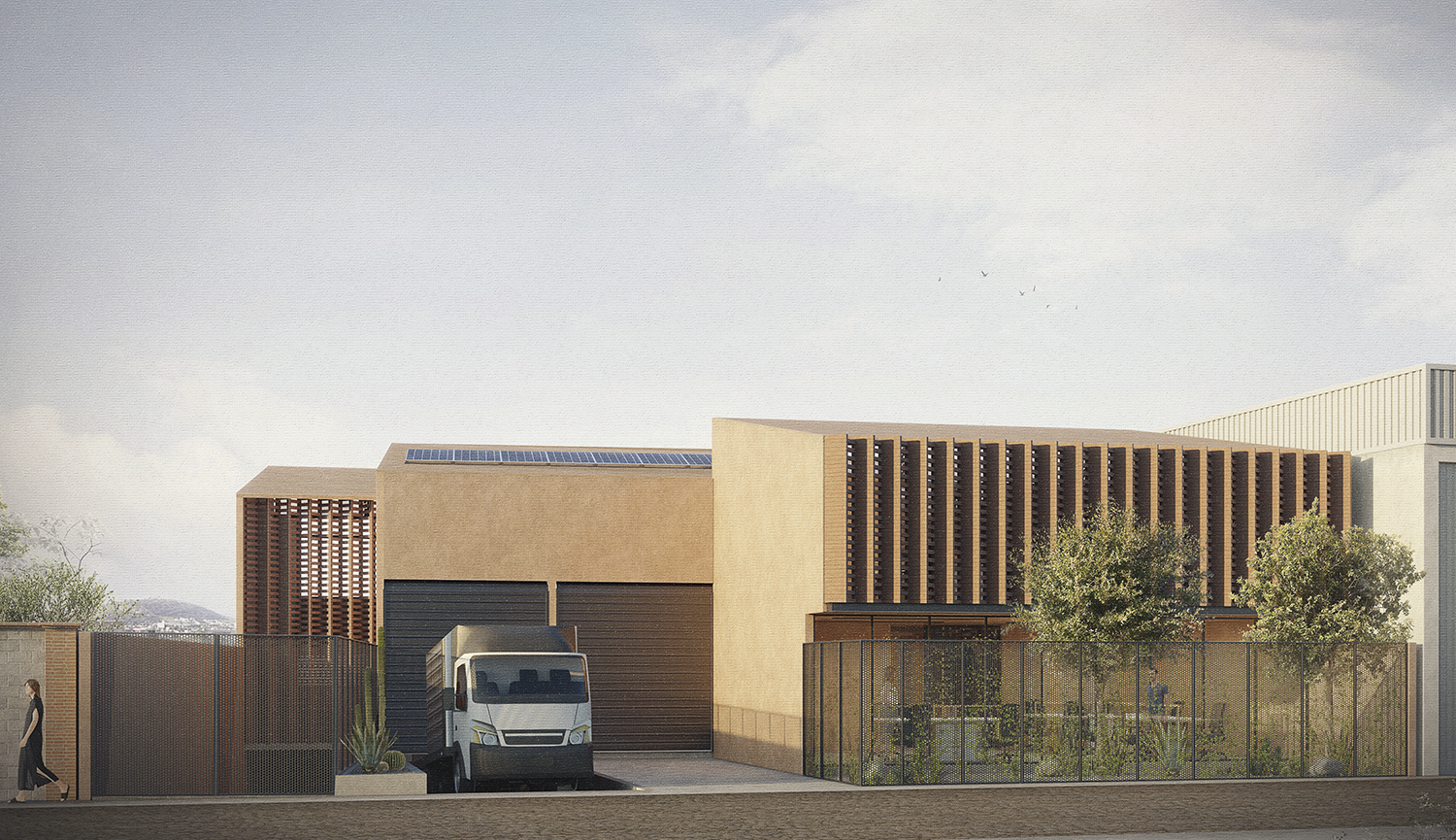 #sostenibilidad #industria #BTC #materialessostenibles #salud #iluminaciónnatural #dientessierra #asoleamiento #energyzero #ahorroagua