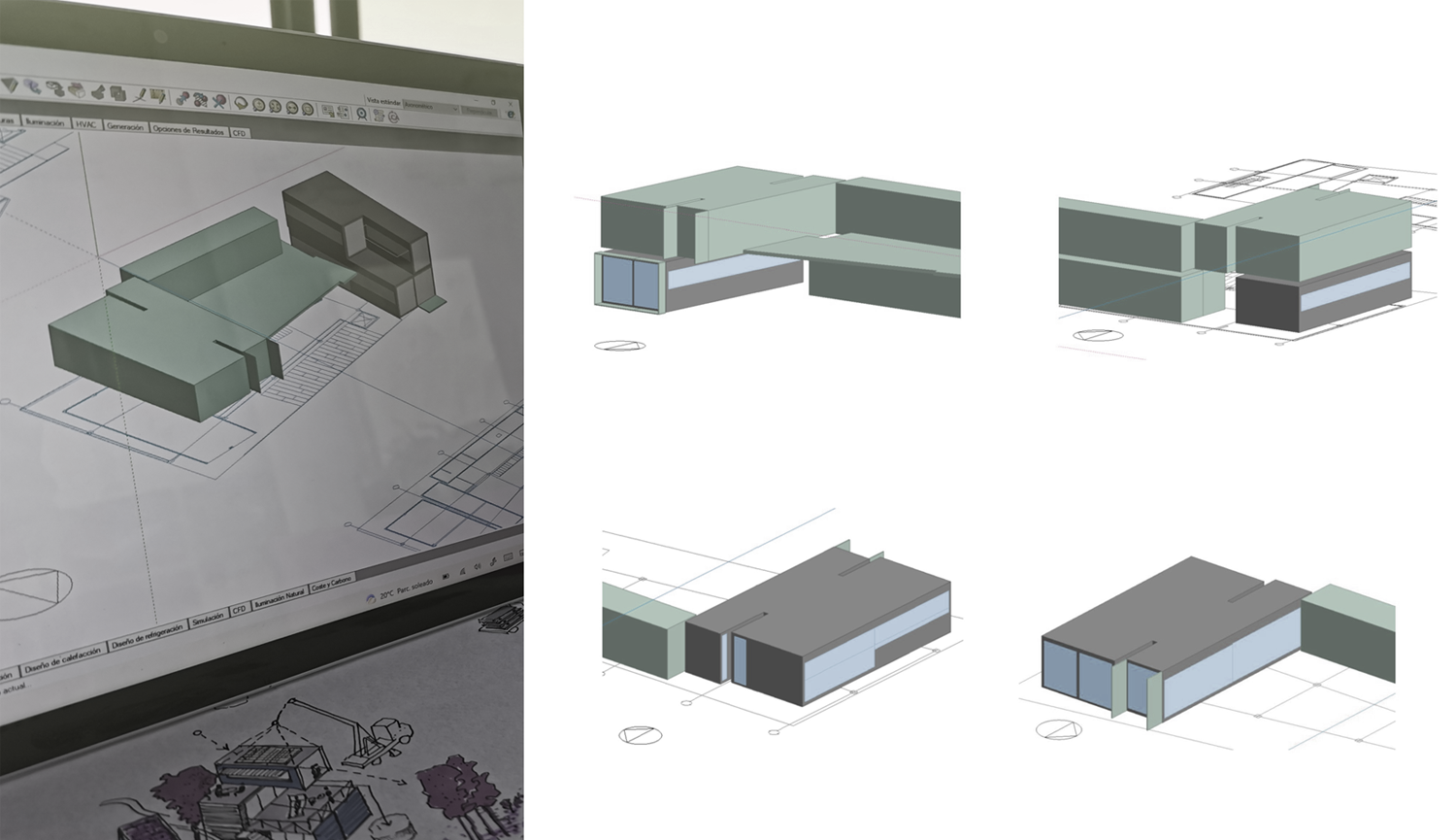 #consultoriaenergetica #designbuilder #eficiencia #ahorroenergetico #arquitecturavernacula #confort